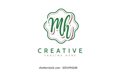 Iniciales Gx, vector de logotipo de escritura a mano