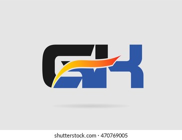 GX letter logo
