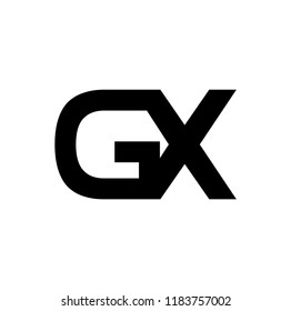 gx letter vector logo