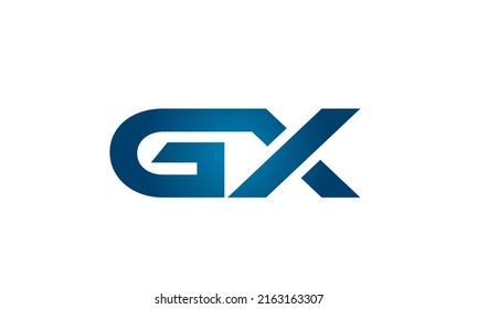 GX linked letters logo icon