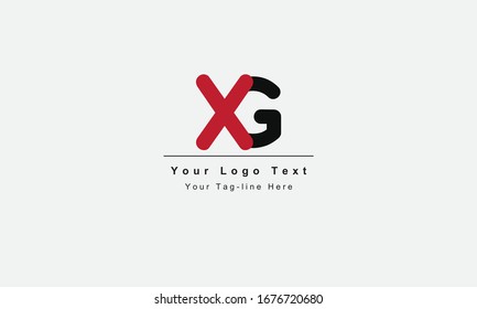 GX or XG letter logo. Unique attractive creative modern initial GX XG G X initial based letter icon logo
