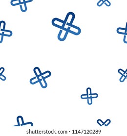 GXChain Cryptocurrency Coin Sign Seamless Pattern