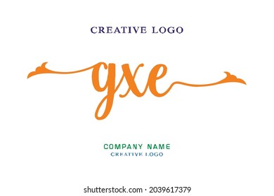 El logotipo de grabado GXE es sencillo, fácil de entender y autoritario