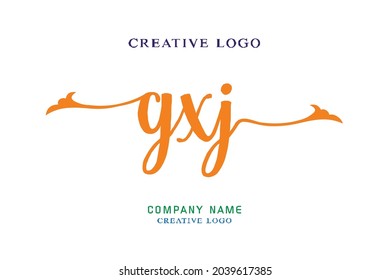 GXJ lettering logo is simple, easy to understand and authoritative