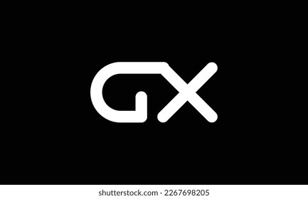 GX,XG, Abstract Letters Logo monogram