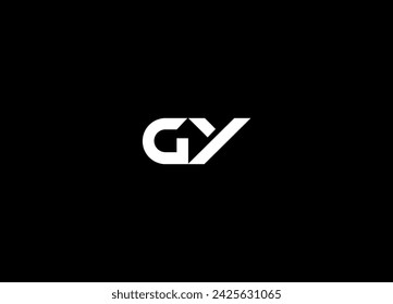 GY creative logo design and monogram logo