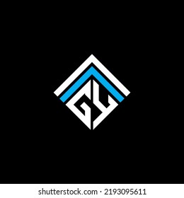 GY letter logo creative design with vector graphic, GY simple and modern logo.