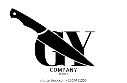 GY Letter logo design vector template.