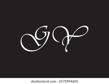 GY letter logo and initial logo design
