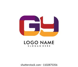 GY Letter Logo Template