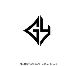 GY logo design vector template