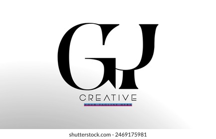 GY, YG Abstract Letters Logo Monogram