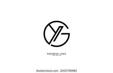 GY, YG, G, Y, Abstract Letters Logo Monogram	