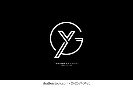 GY, YG, G, Y, Abstract Letters Logo Monogram	
