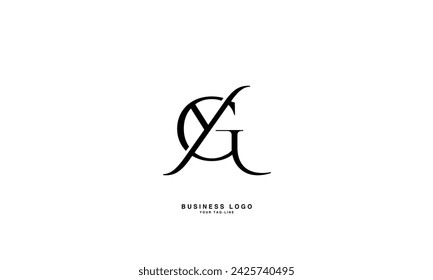 GY, YG, G, Y, Abstract Letters Logo Monogram	