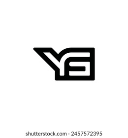 GY, YG, G AND Y Abstract initial monogram letter alphabet logo design