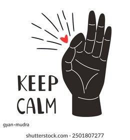 Gyan Mudra keep calm authors work