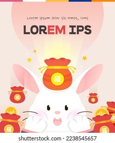Gyemyo Year New Year Event Template (Translate: Luck)