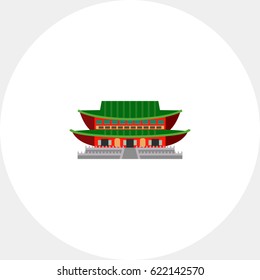 Gyeongbokgung royal palace icon