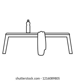 gym bench design