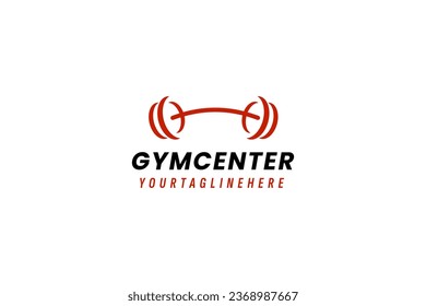 imagen de icono vectorial del gimnasio