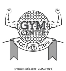 Gym concept with fitness icons  design, vector illustration eps 10