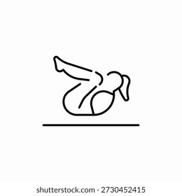 Turnhalle knirscht Symbol Vektor