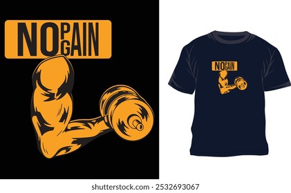 Gym custom T shirt design