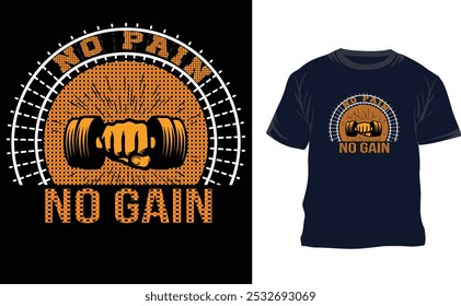 Gym custom T shirt design