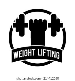 gym design over white background vector illustration
