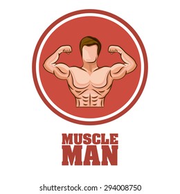 Gym digital design, vector illustration eps 10