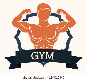 Gym digital design, vector illustration eps 10