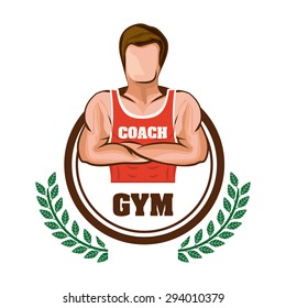 Gym digital design, vector illustration eps 10