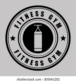 Gym digital design, vector illustration 10 eps graphic