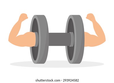 Gym digital design, vector ilustration eps 10.