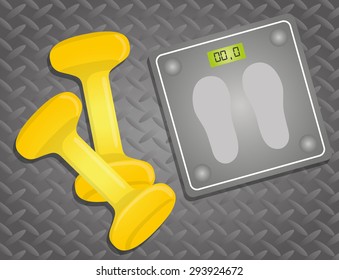 Gym digital design, vector ilustration eps 10.