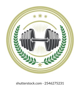 Gym Emblem Logo Authentic Luxury