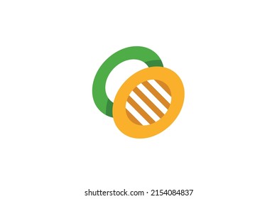 Gym and Equipment Fitness Logo