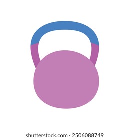 Gym Equipment Illustration - Kettlebell