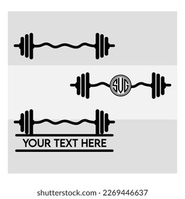 Gym Equipment SVG, Gym, Dumbbell set, Barbell Set, Weight Plates Silhouette, Weights Svg, Weight Plates, Gym Equipment Vector, Eps, Cut file