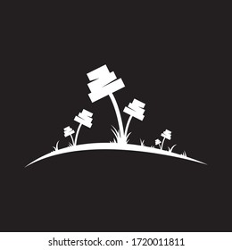 Gym field ( minimalist logotype for the gym)