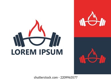 Logo-Vorlage für Gymnasium-Logo, Vektorgrafik