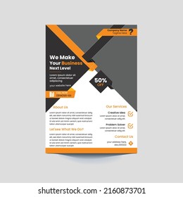 gym and fitnes flyer template