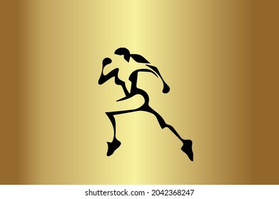 GYM y Gimnasio Diseño artístico básico y elegante mínimo basado inicial Logotipo vectores de iconos