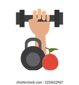 Gym and fitness elements