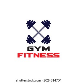 Gym fitness health people logo vector