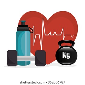 Gym and fitness lifestyle 