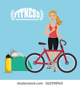 Gym and fitness lifestyle 