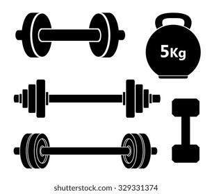 Gym and fitness lifestyle design, vector graphic.