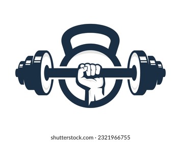 gym and fitness logo design for cap and T Shirts